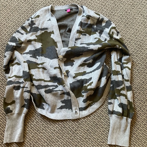 Womens large camouflage cardigan - Picture 1 of 2